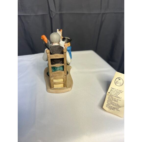 1985 Norman Rockwell Limited Edition "Sea Captain" Authentic Figurine Americana - Picture 8 of 11